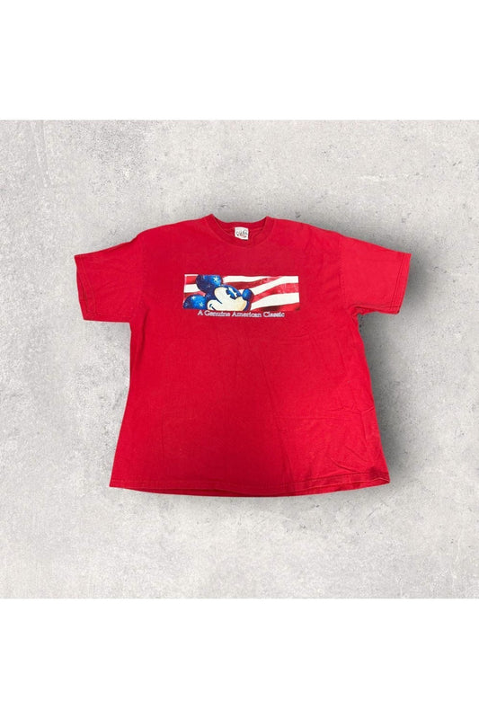 Vintage Disney Store Mickey A Genuine American Classic Tee- XL