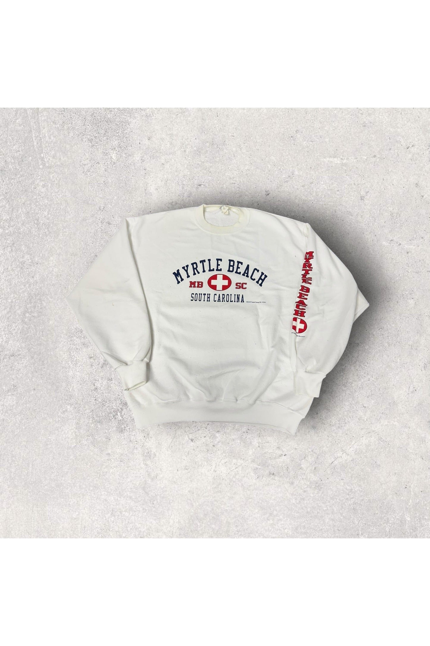 Vintage 2002 Myrtle Beach South Carolina Crewneck- L