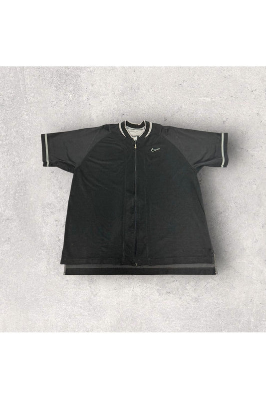 Vintage 90s Nike Full Zip Warm-Up/Practice Shirt- XL