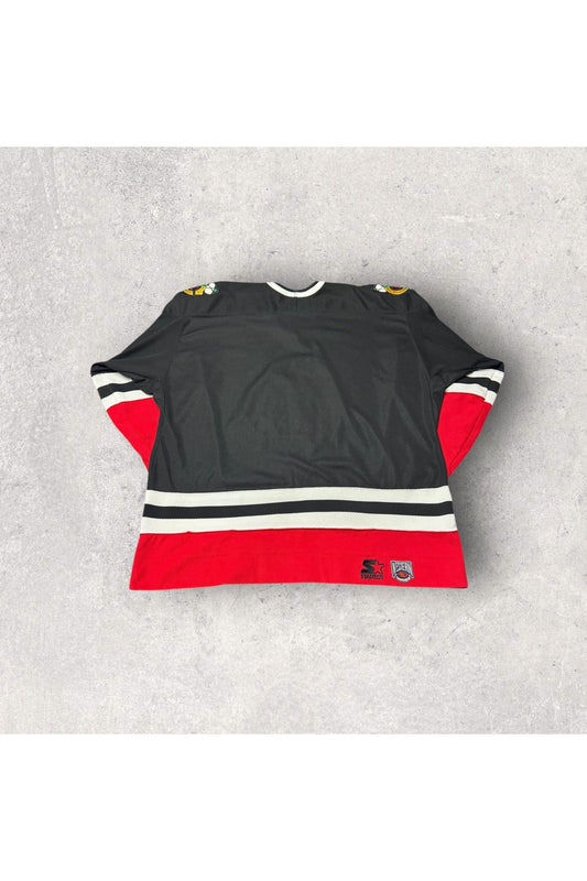 Vintage Starter Chicago Blackhawks Alternate Hockey Jersey- XL