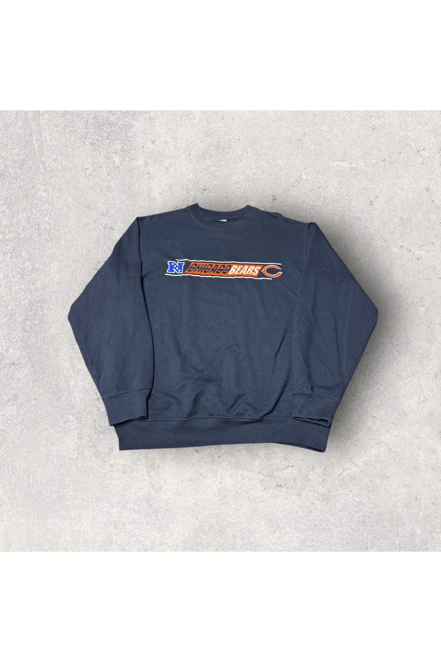 2000s NFL Team Apparel Chicago Bears Embroidered Crewneck- M