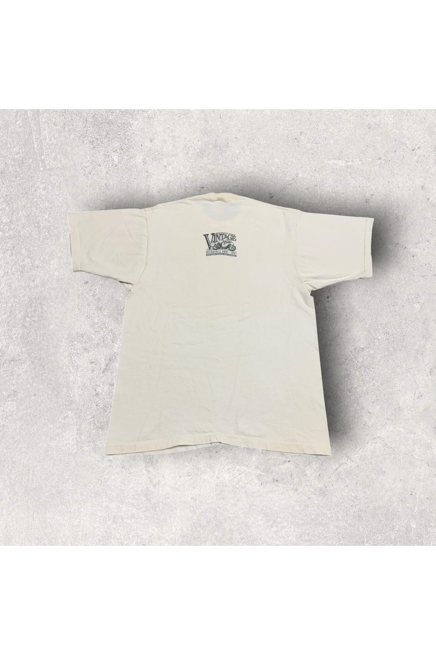 Vintage 1997 Vintage Motorcycle Days Dick Mann Winner Tee- M