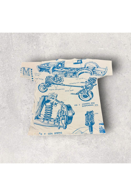 Vintage Star California Single Stitch The Home Improvement Just Fix It All Over Print TV Show Promo Tee- XL