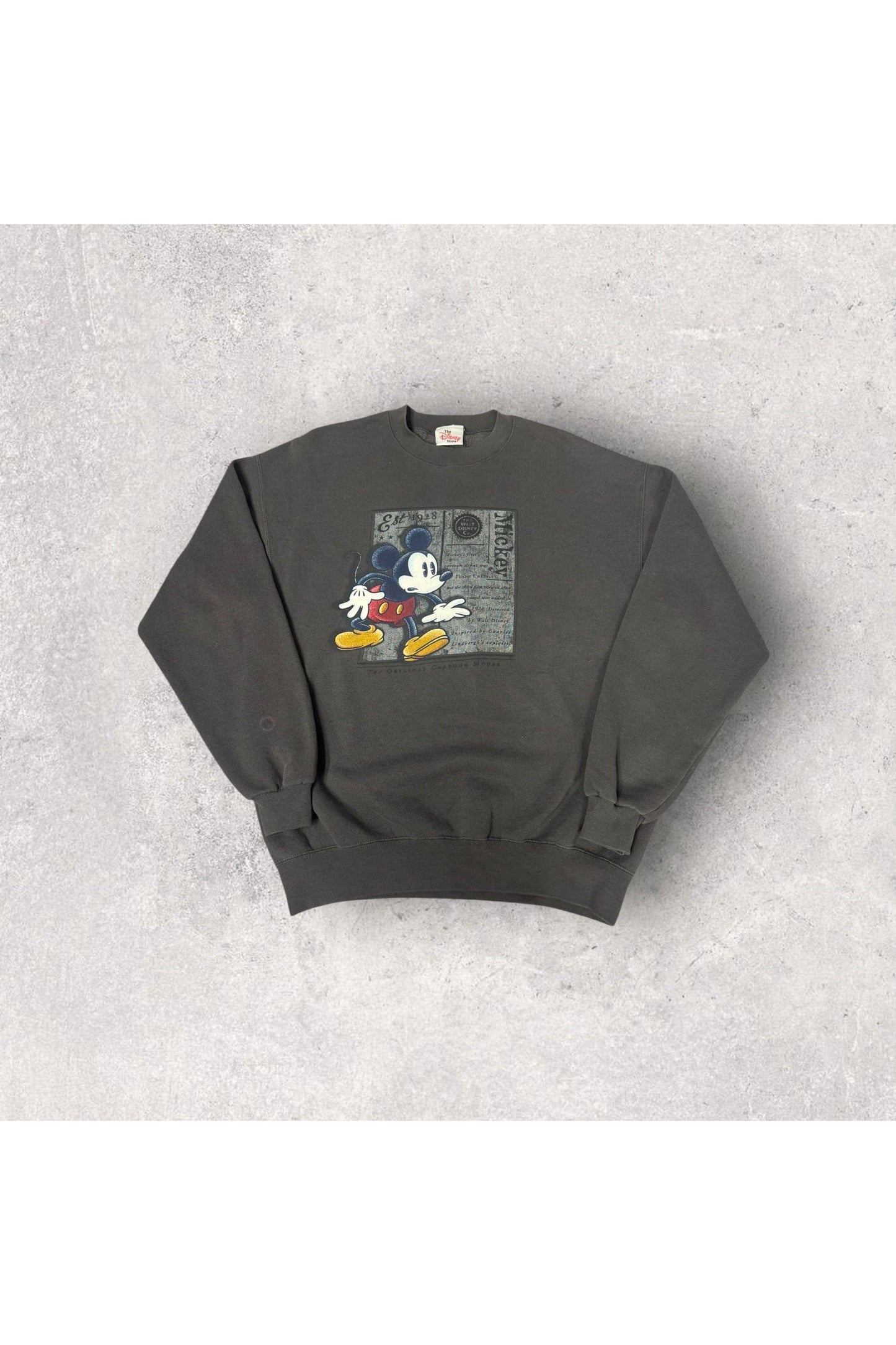 Vintage The Disney Store Mickey Mouse Crewneck- M