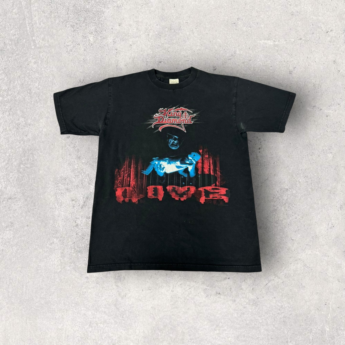 Vintage 2004 Cygnus King Diamond Band Tee- M