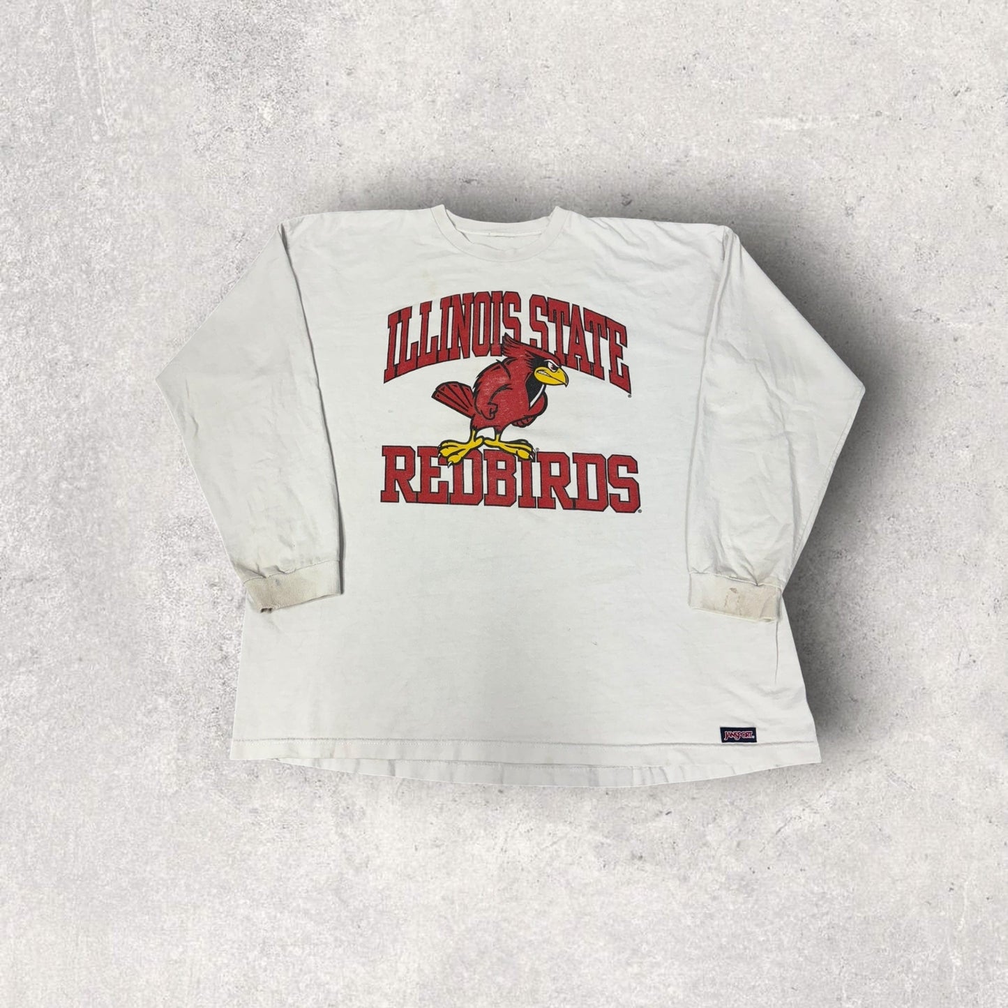 Vintage Jansport Illinois State Redbirds Long Sleeve- XXL