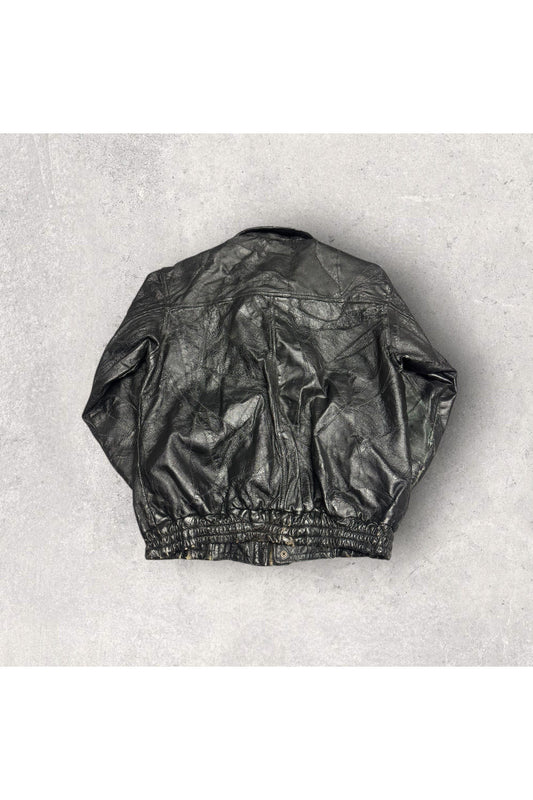 Vintage United States Department of The Army Leather Jacket- XL
