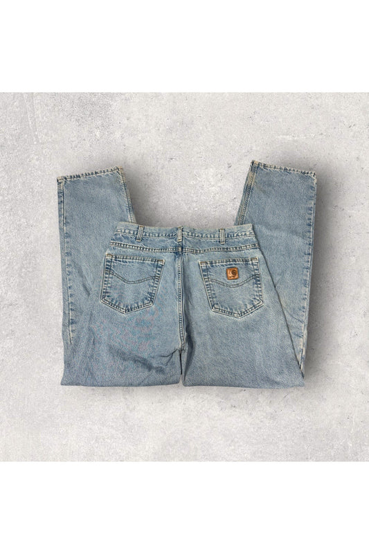 Vintage Carhartt Blanket Lined Workwear Jeans- SZ 34 x 32