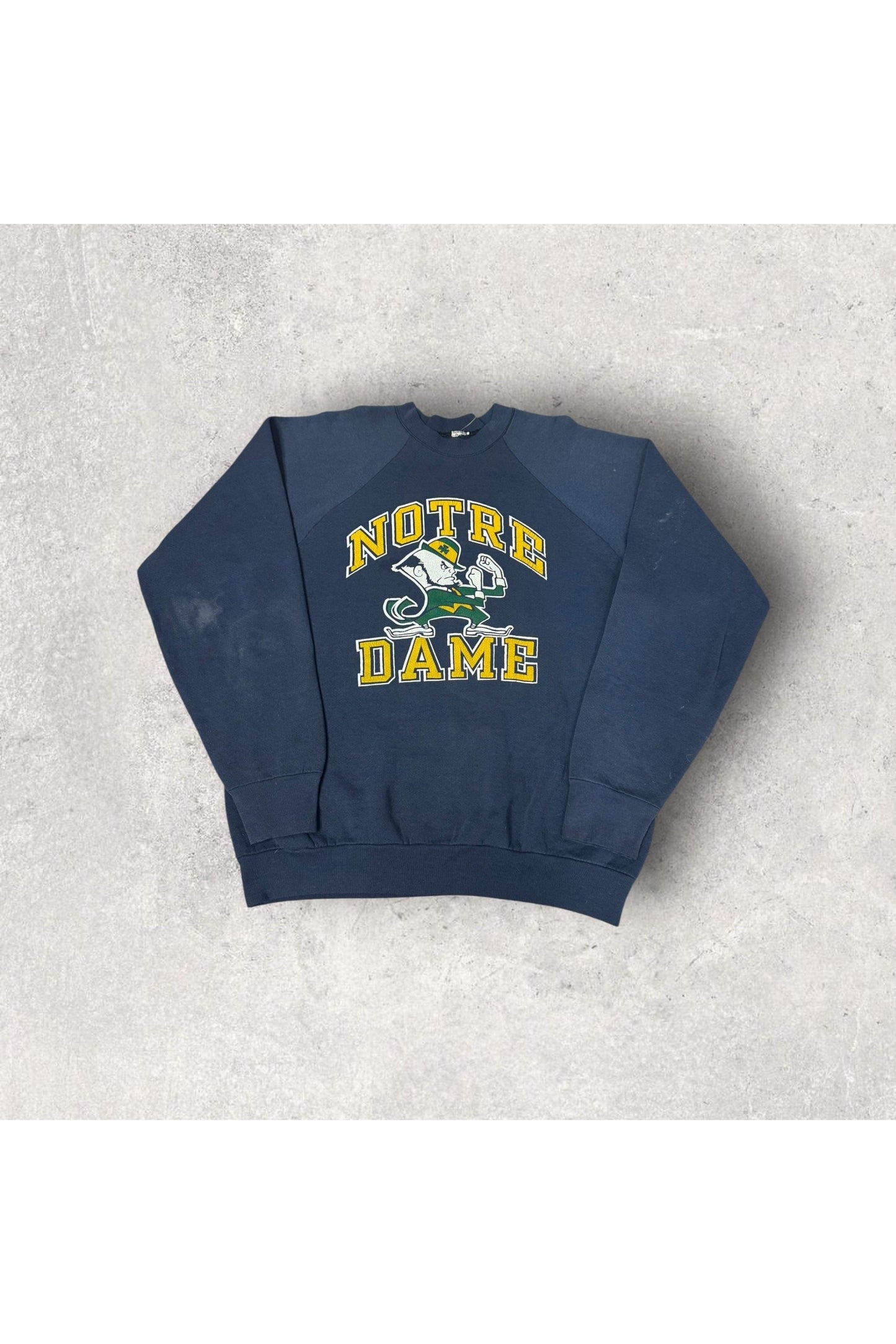 Vintage 90s Notre Dame Crewneck- L