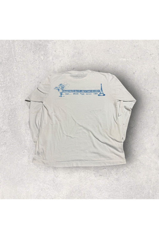 Vintage Best Screen Stars Storm The Bastille 1992 Evening Run/Walk Milwaukee Long Sleeve- L