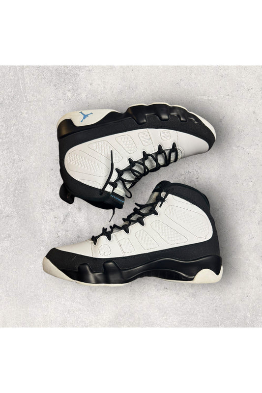 Jordan 9 Retro University Blue- SZ 12