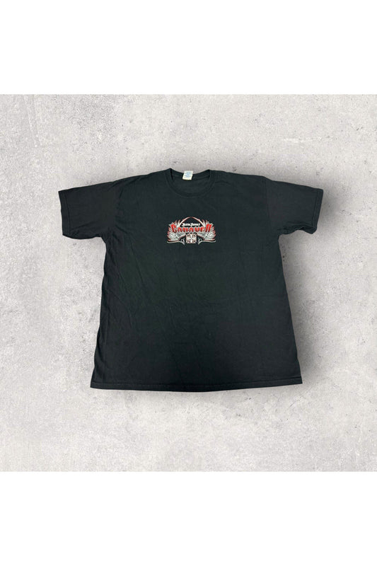 2000s West Coast Choppers Jesse James Cadaver Monster Truck Racing Tee- XL