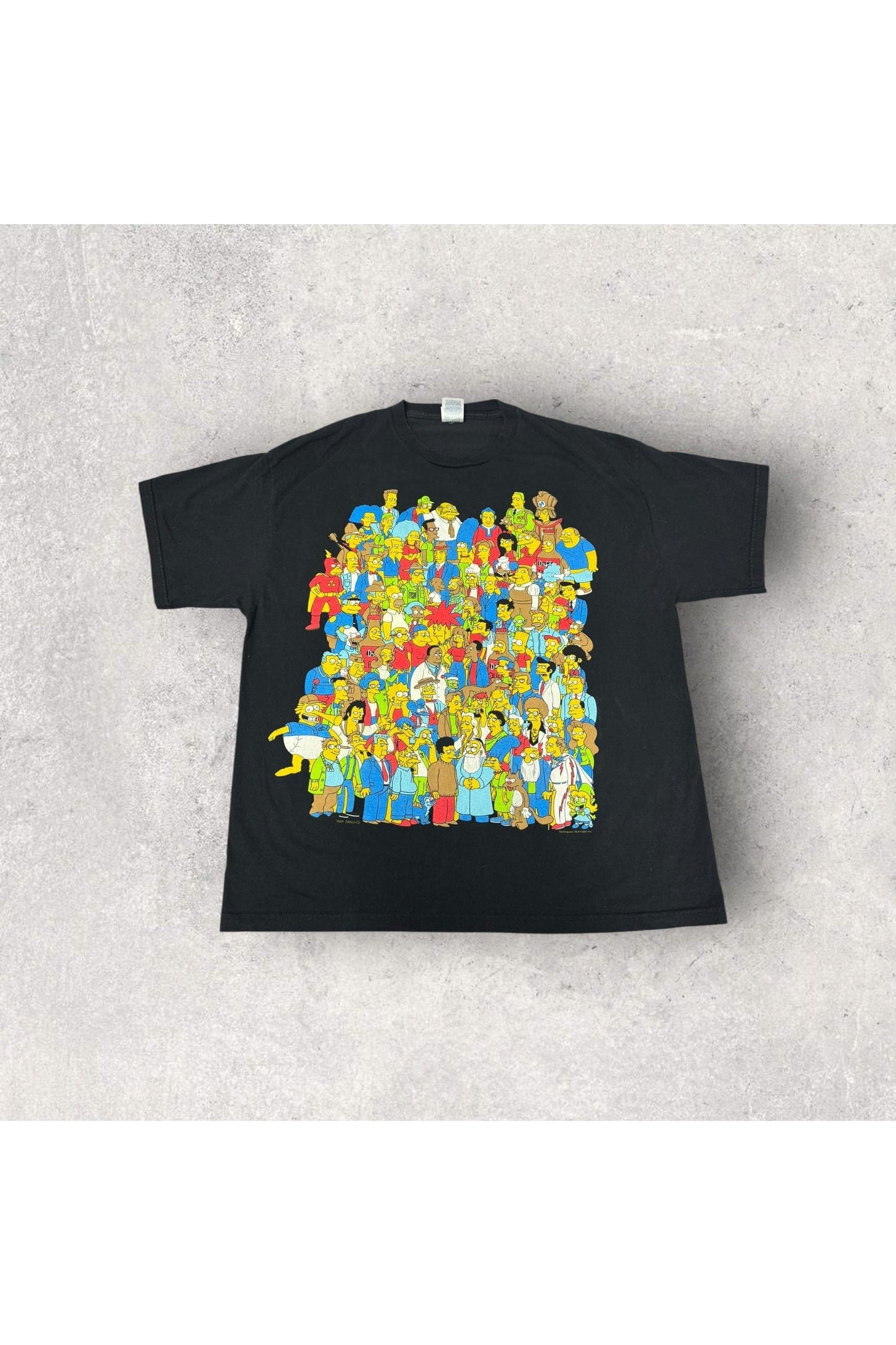 2007 The Simpsons Character Cast Tee- XL