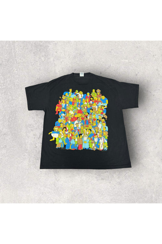 2007 The Simpsons Character Cast Tee- XL
