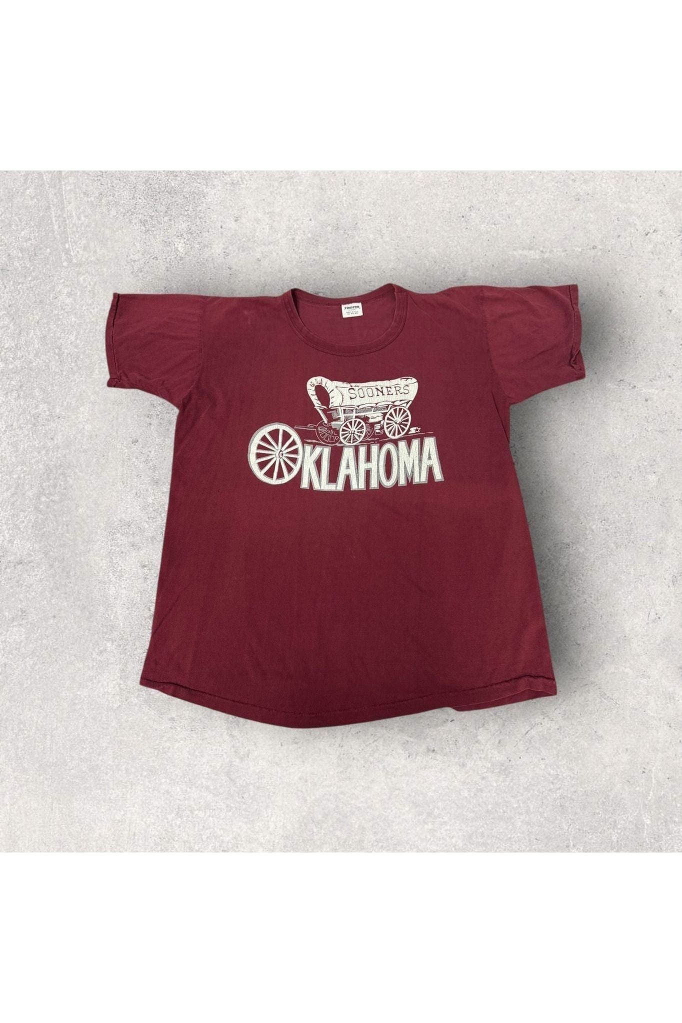 Vintage Single Stitch Made In USA Starter Oklahoma Sooners Tee- XL