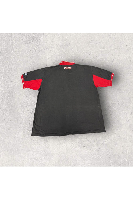 Vintage Winner's Circle Dale Earnhardt 7 Time Champ Short Sleeve Polo- M (Fits L)