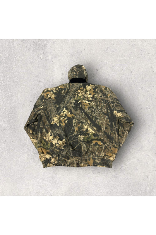 Vintage Remington Real Tree Camo Hooded Jacket- XL