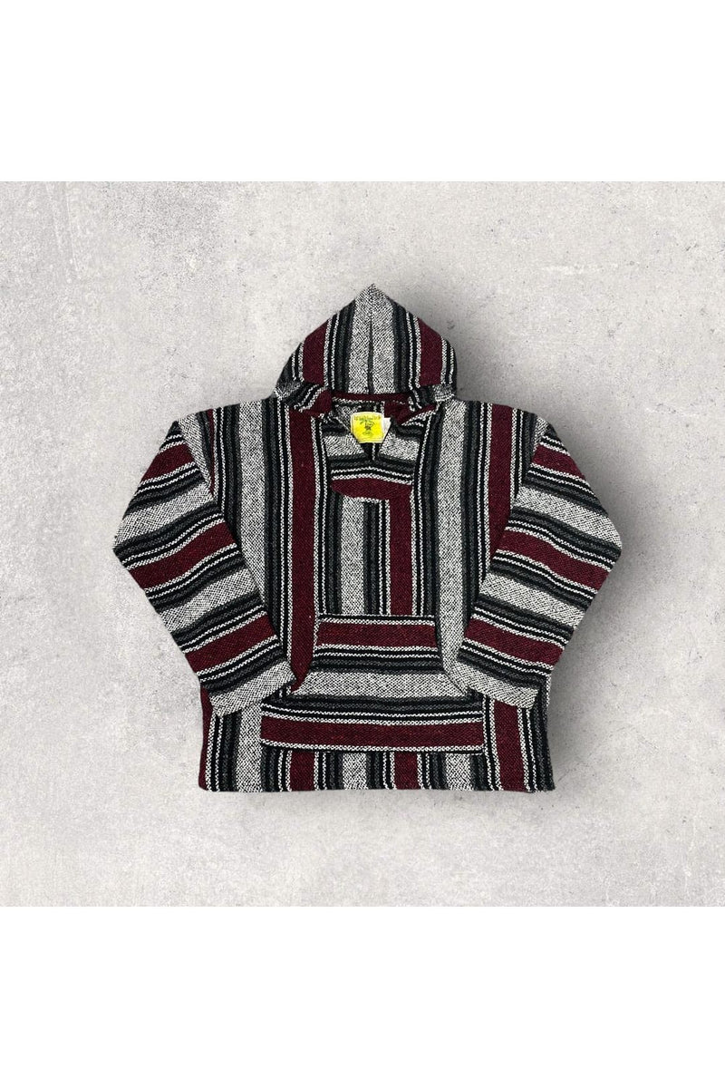 Iguana Jack Mexican Poncho/Drug Rug Hoodie XL BACK2THEVINTAGE