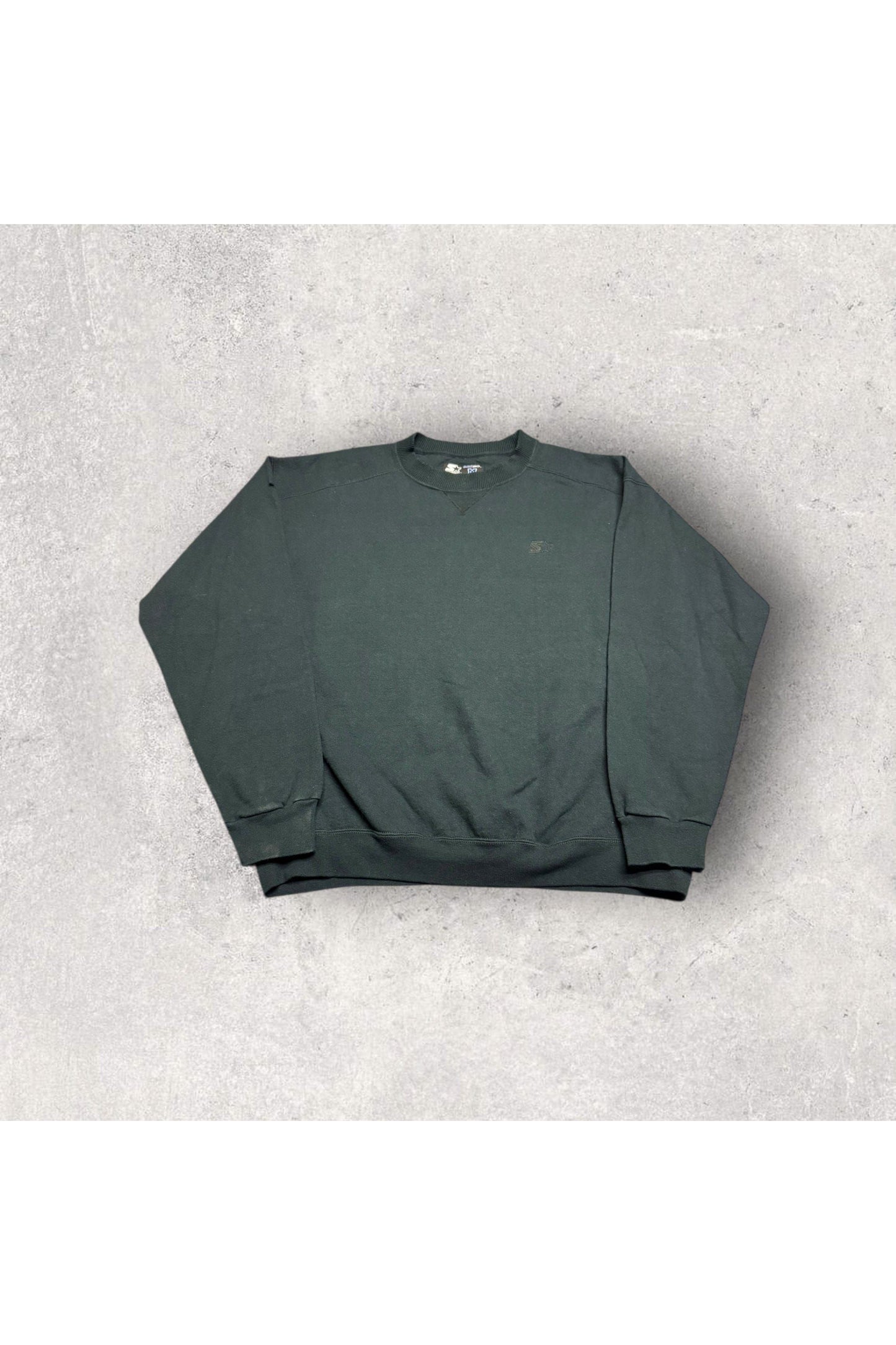 Vintage Starter Heavyweight Embroidered Logo Crewneck- M