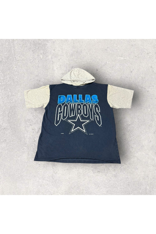 Vintage Jostens Made In USA 1993 Dallas Cowboys Hooded Tee- L