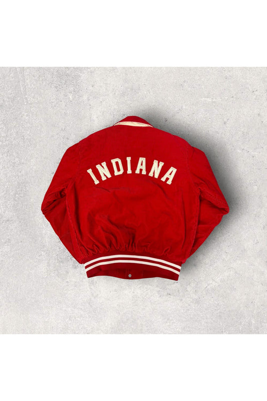 Vintage Rennoc Indiana Hoosiers Corduroy Button Snap Jacket- M