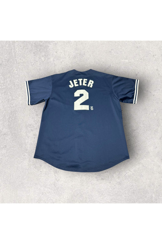 Vintage Majestic New York Yankees Derek Jeter Baseball Jersey- XXL