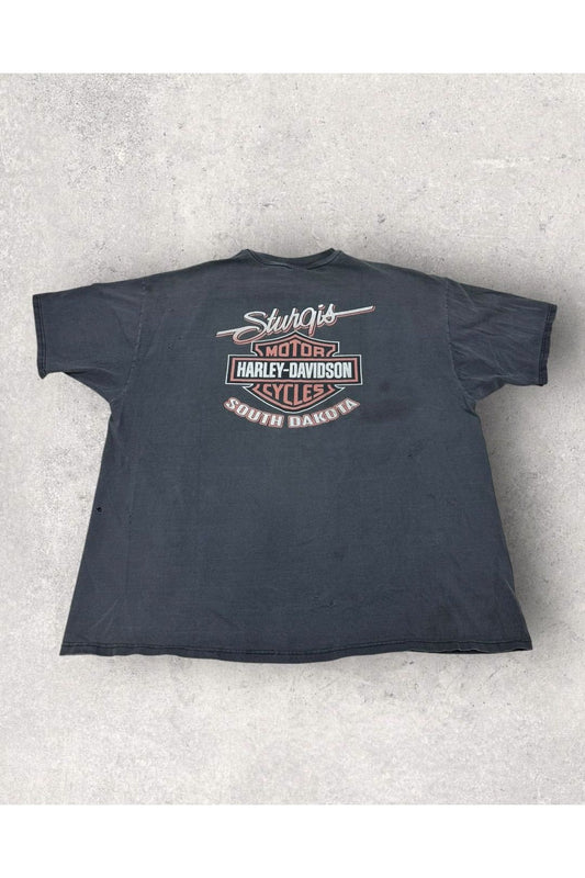 Vintage Made In USA Harley-Davidson Sturgis Black Hills Rally Tee- 3XL