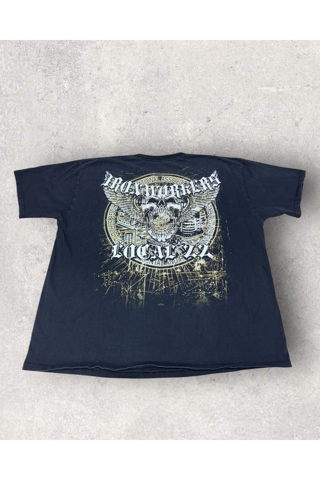 Vintage Made In USA Ironworkers Local 22 Union Made Tee- 3XL