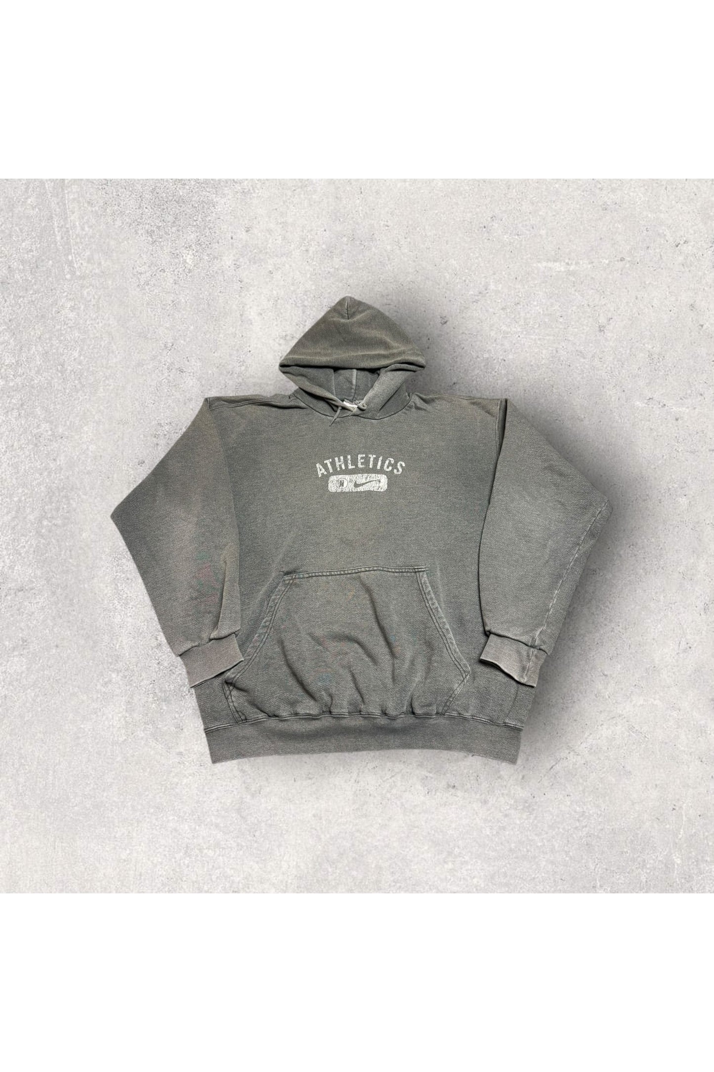 Vintage 90s Made In USA Nike Athletics Hoodie- L