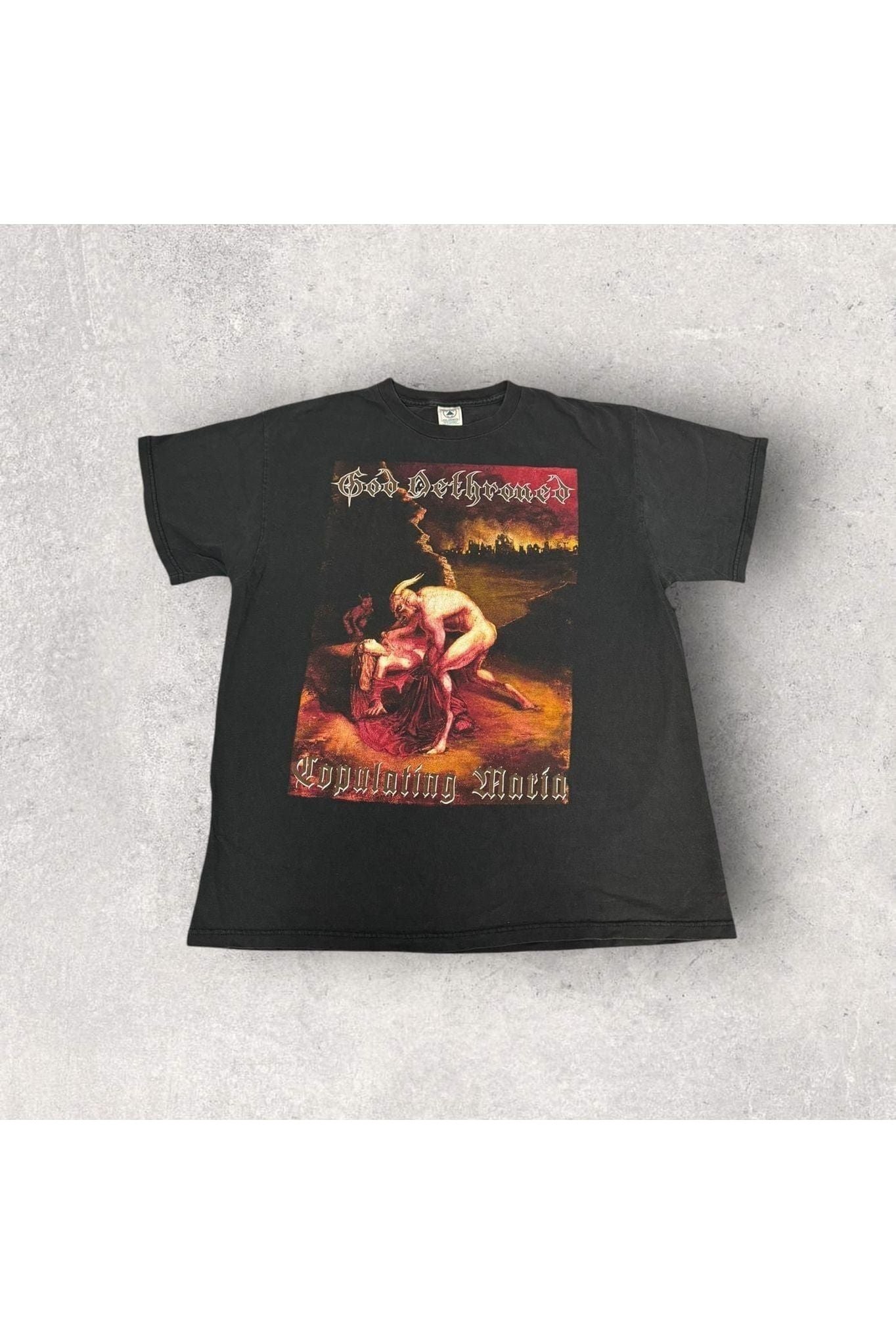 Vintage God Dethroned Death Metal Massacre 2000 Tour Tee- XL