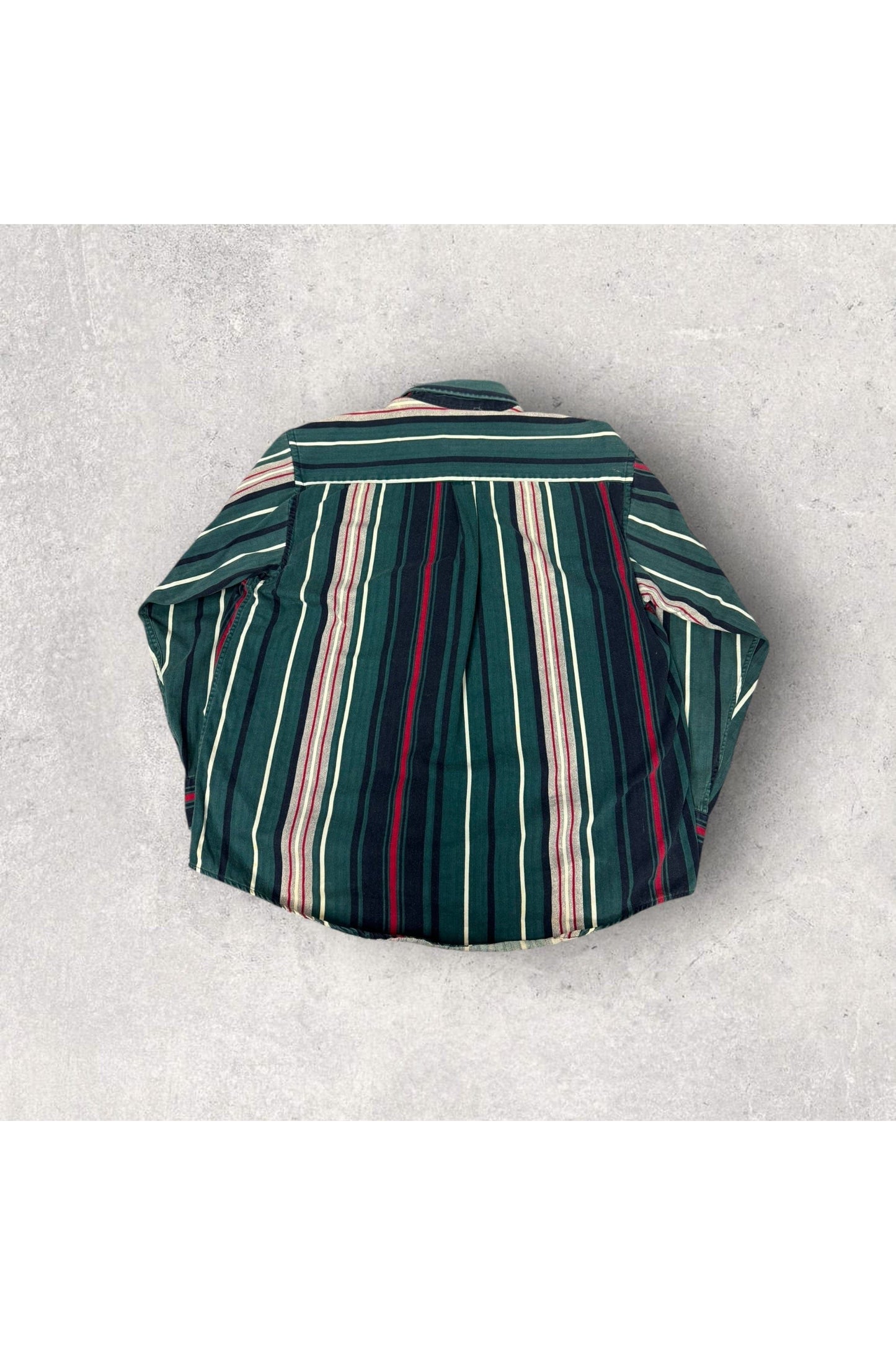 Vintage Salmon River Long Sleeve Button Up- L (16-16.5)