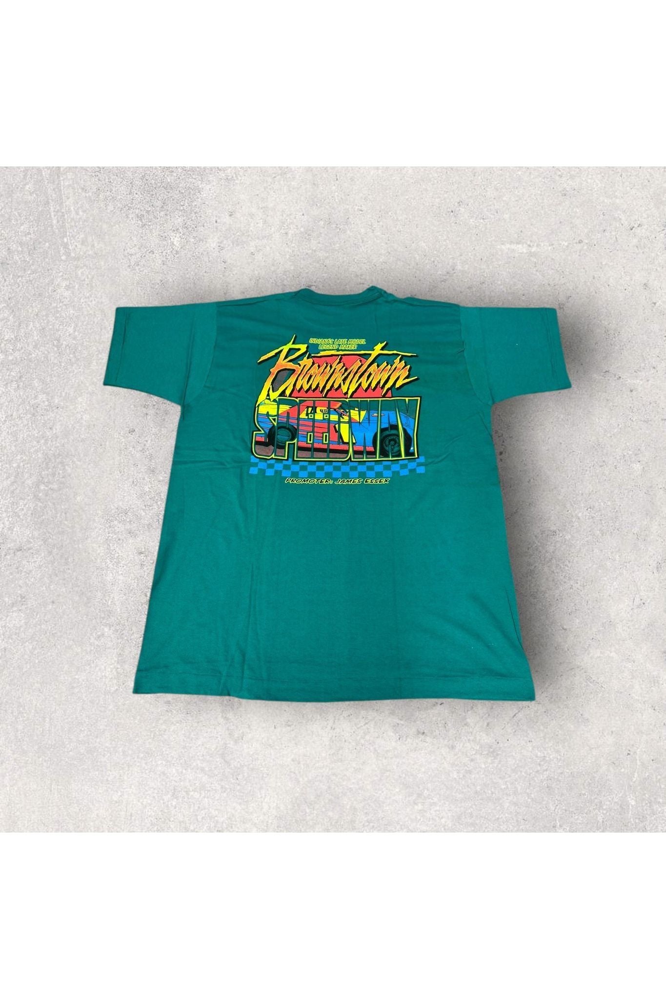 Vintage 1998 Brownstown Speedway Racing Tee- XL