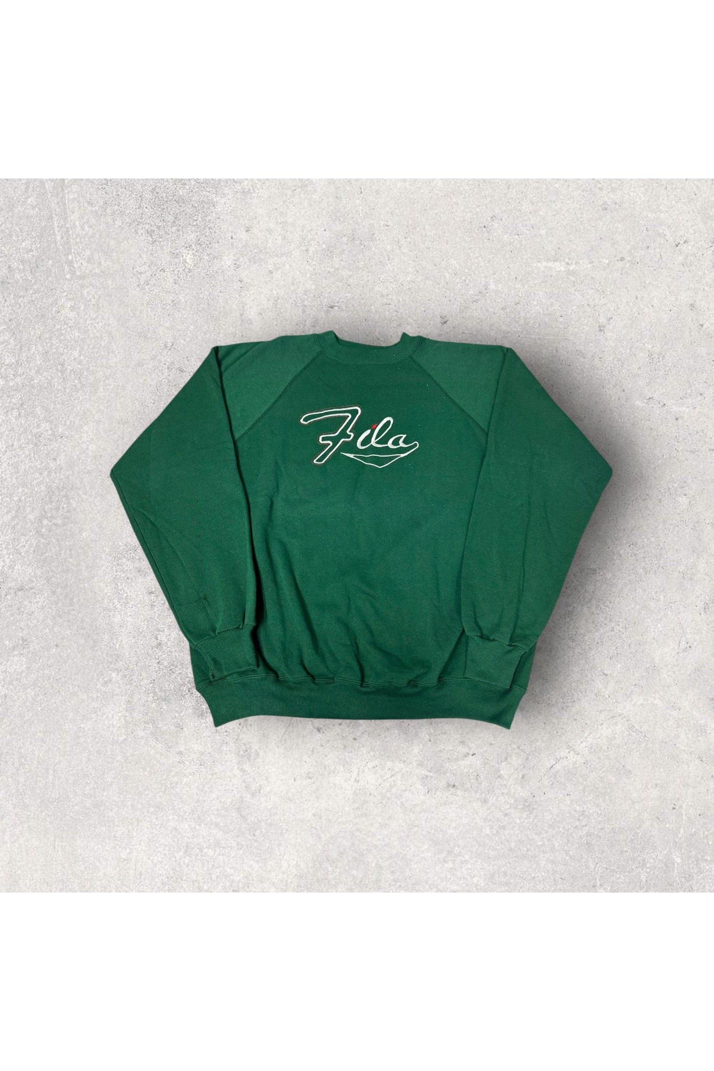 Vintage FILA Bootleg Embroidered Crewneck- XL