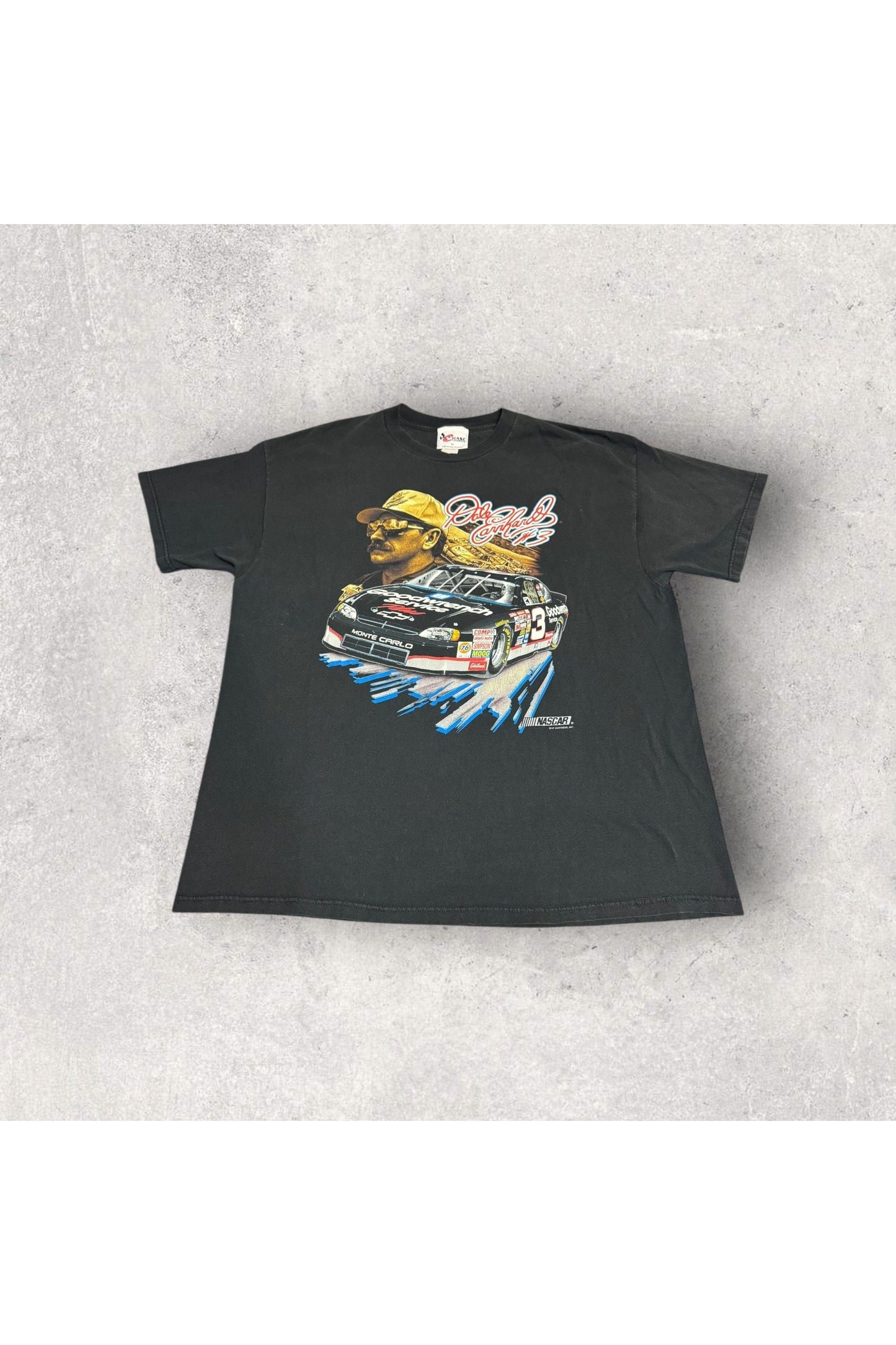 Vintage Chase Authentics Dale Earnhardt Goodwrench Service Plus NASCAR Racing Tee- XL