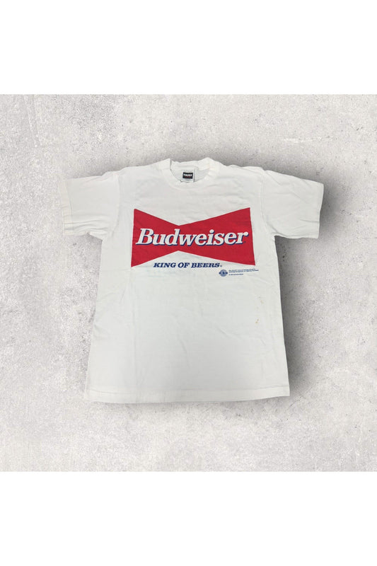 Vintage Tultex 1994 Budweiser Racing Bill Elliot NASCAR Tee- L