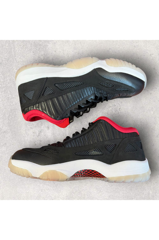 Jordan 11 Retro Low IE Bred (2021)- SZ 10.5