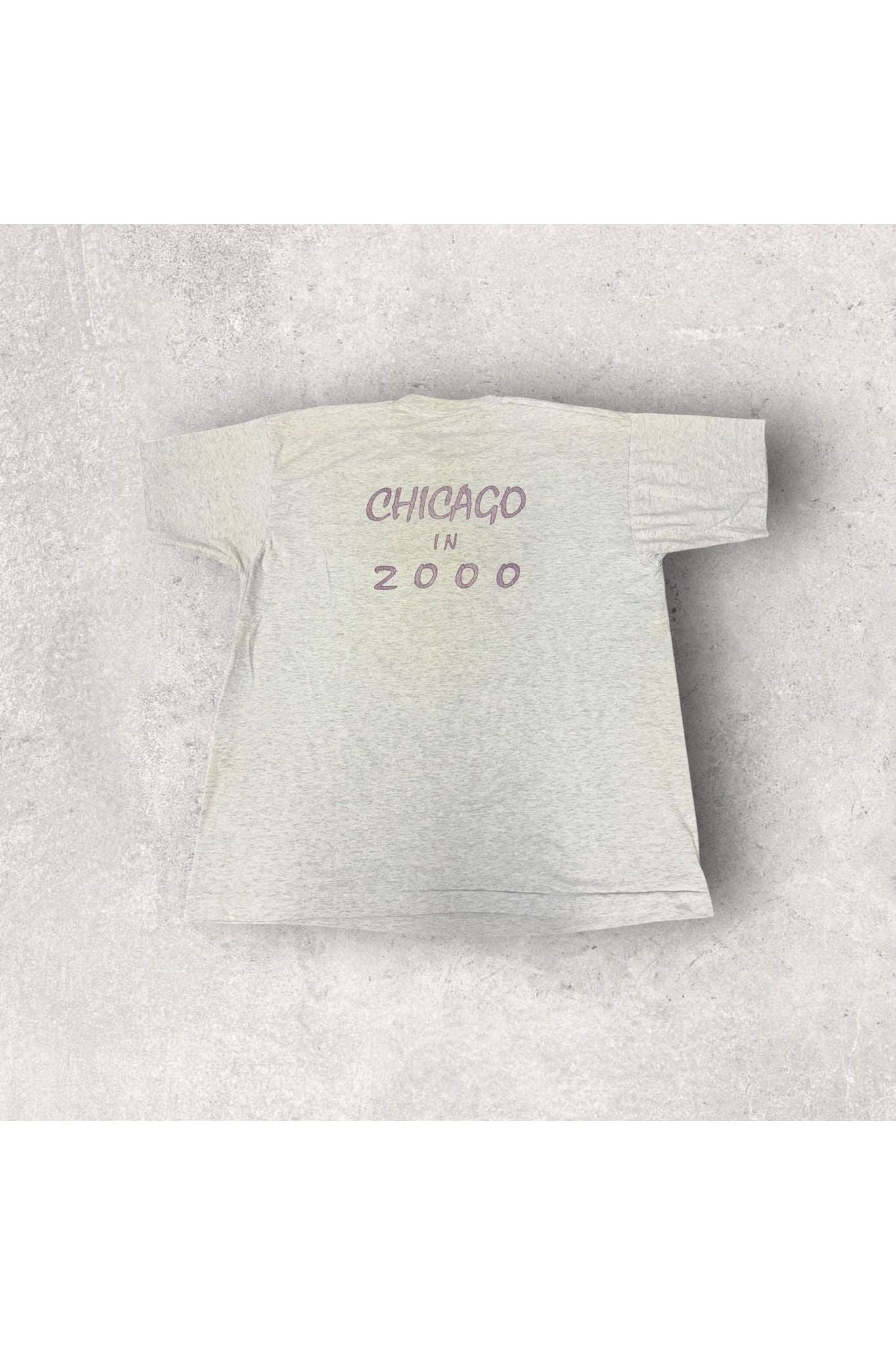 Vintage 1996 Offworld Designs Chicago In 2000 Tee- XL