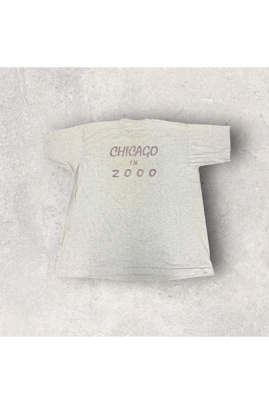 Vintage 1996 Offworld Designs Chicago In 2000 Tee- XL
