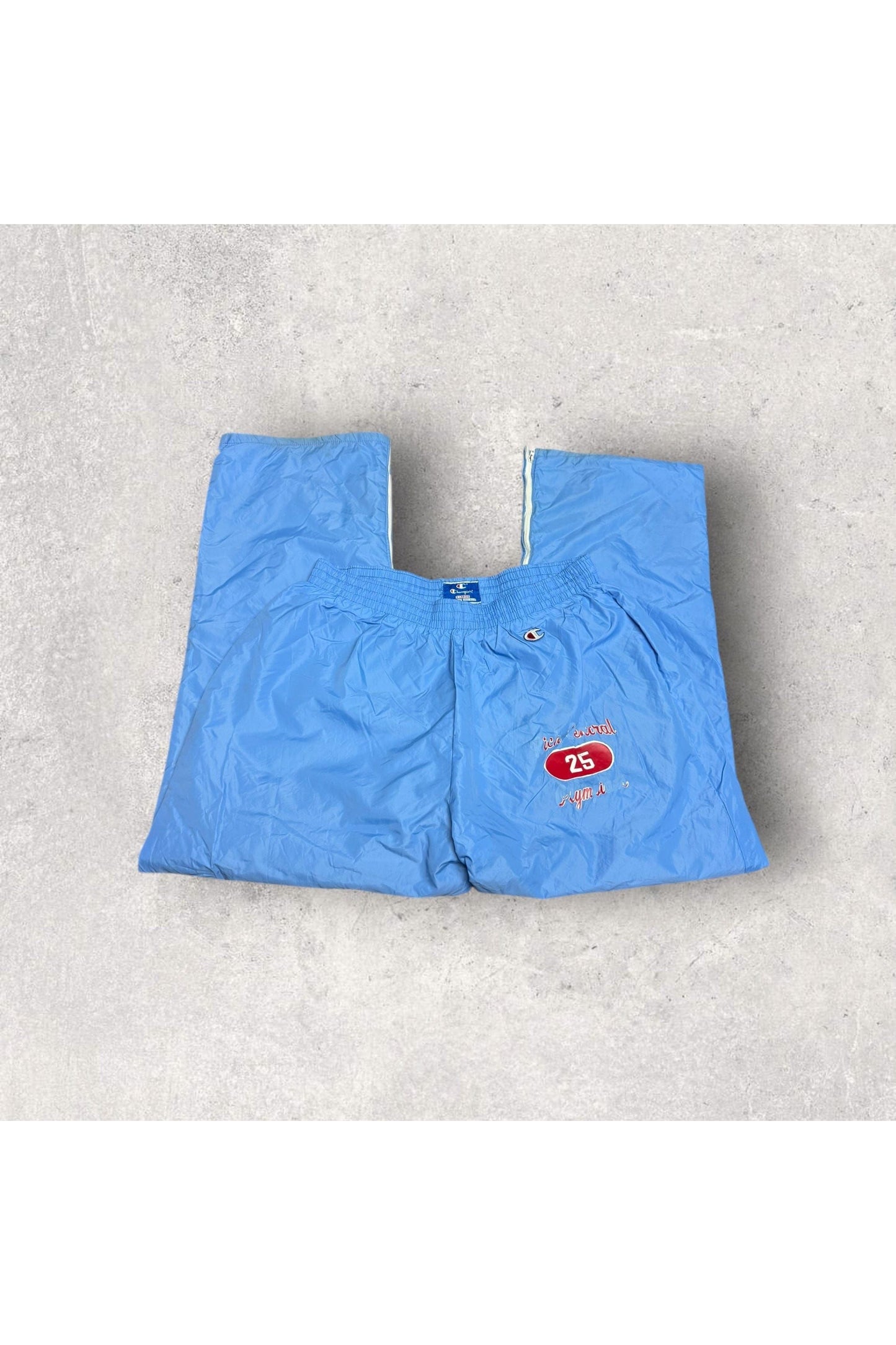 Vintage Champion Made In USA Nylon Track Pants/Joggers- XL