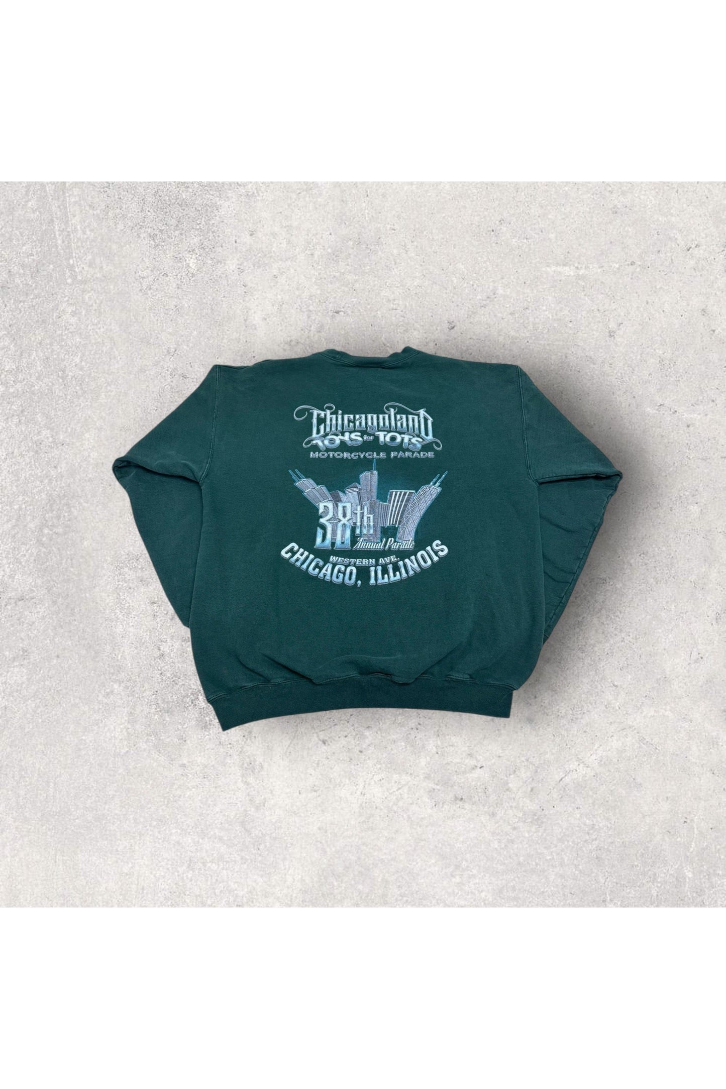 2015 Chicagoland Toys for Tots Chicago Crewneck- L