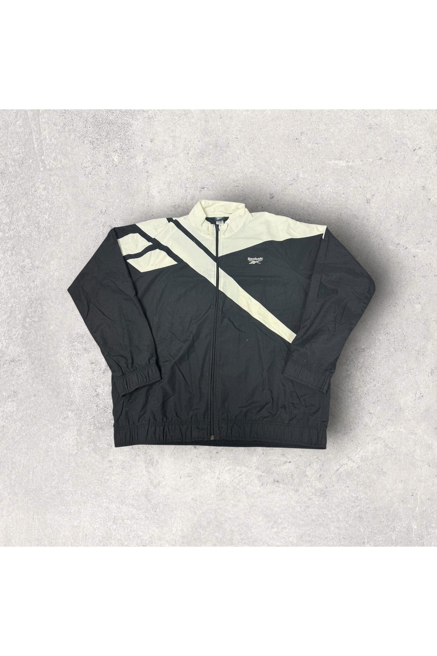 Vintage Reebok Full Zip Windbreaker- XXL
