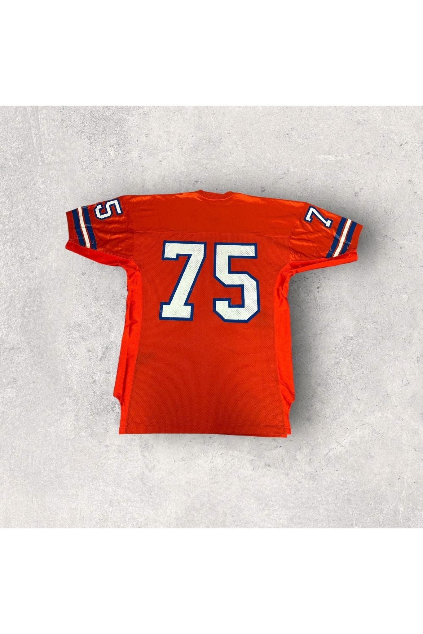 Vintage Wilson Denver Broncos #75 Rulon Jones Football Jersey- SZ 50
