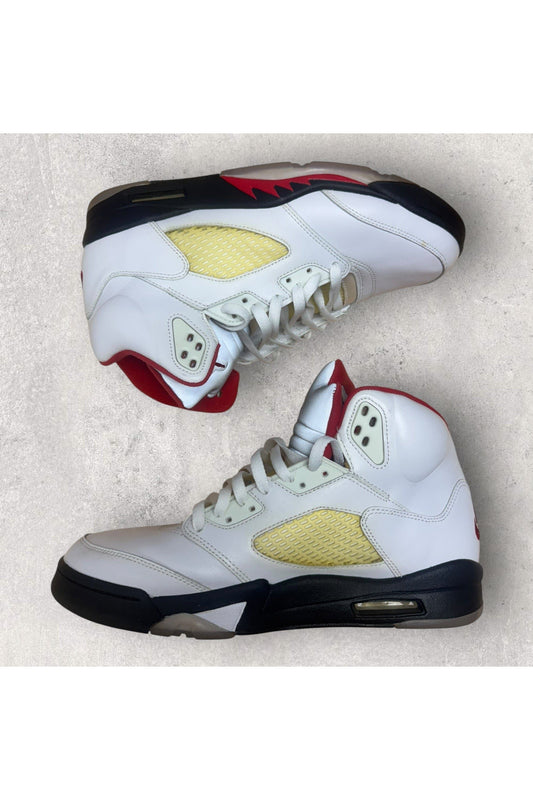 Jordan 5 Retro Fire Red Silver Tongue (2020)- 11