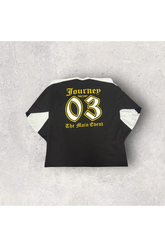 Vintage 2003 Journey The Main Event Hockey Jersey- L