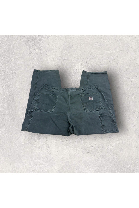 Vintage Carhartt B11 MOS Dungaree Fit Carpenter Workwear Pants- 44 x 30
