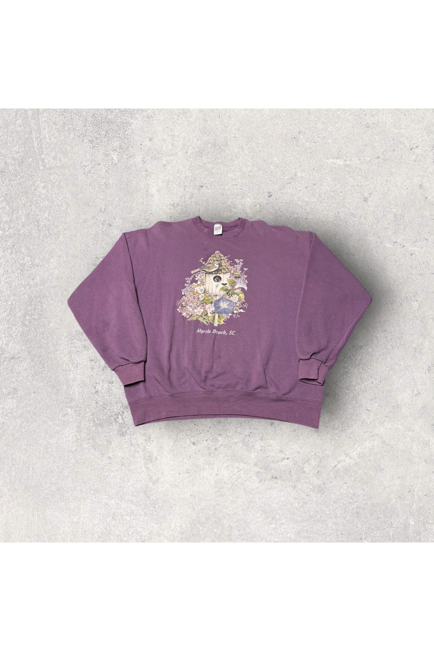 Vintage Soffe Sweats Made In USA Myrtle Beach, SC Birdhouse Crewneck- XL
