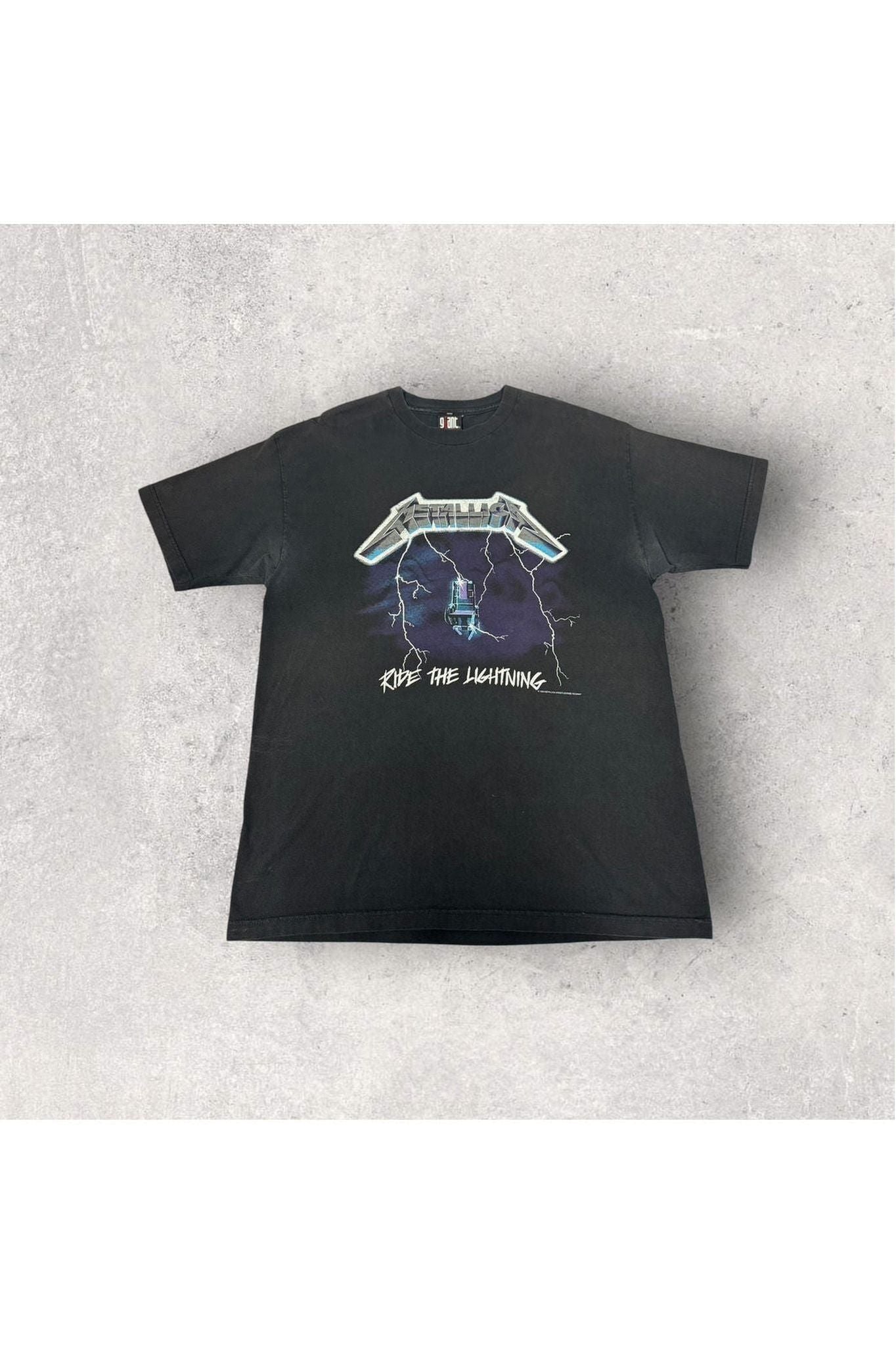 Vintage Giant 1994 Metallica Ride The Lightning Tee- XL
