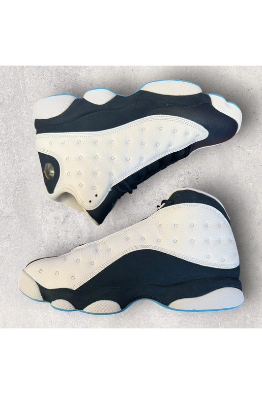 Jordan 13 Retro Obsidian Powder Blue White- SZ 10.5