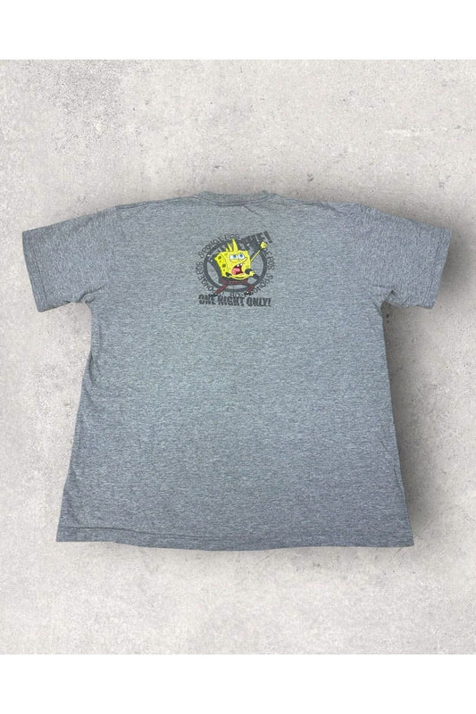 Vintage 2003 Nickelodeon SpongeBob SquarePants Live! Tee- XL