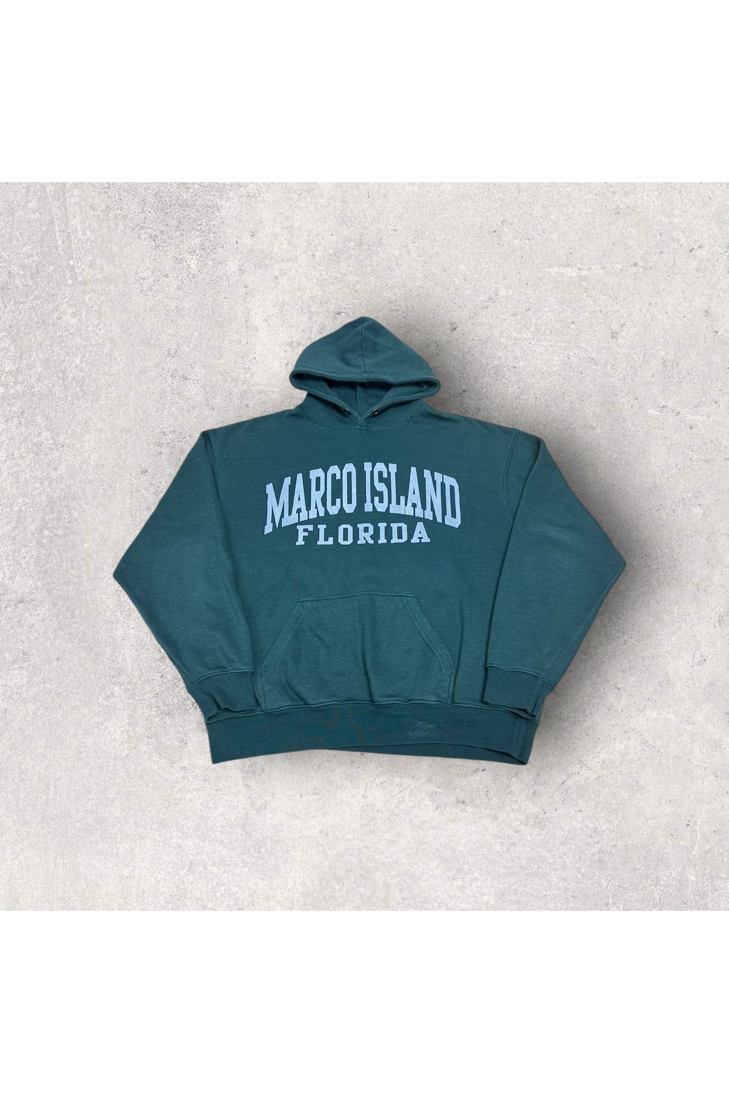 Vintage Pacific & Co. Marco Island Florida Travel Hoodie- L